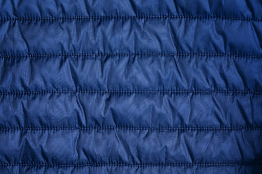 close up of a polyester upholstery